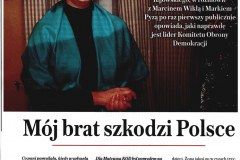 2017-01-17 "Mój brat szkodzi Polsce" - "wSieci" nr 3(2016) 2017
