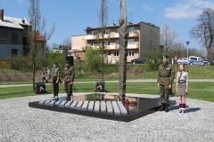 2017-04-10 Miejskie obchody 77. rocznicy zbrodni katyńskiej i 7. rocznicy katastrofy smoleńskiej w Dębicy