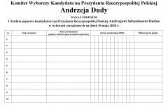 2020-02-11 Poparcie dla Pana Prezydenta Andrzeja Dudy